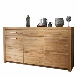 170x92x45 Wildeiche Sideboard Aus Geöltem Massivholz - Loitons