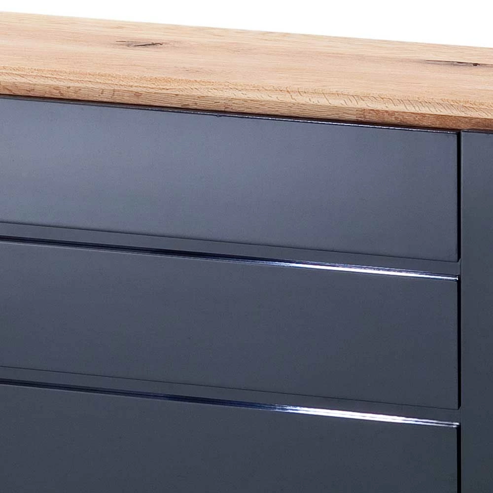 172x81x40 Hochglanz Kommode in Schwarz - Ercurs I 172x81x40 Hochglanz Kommode In Schwarz - Ercurs I -Landuva Shop 172x81x40 hochglanz kommode in schwarz asteiche massivholz ercurs i 05