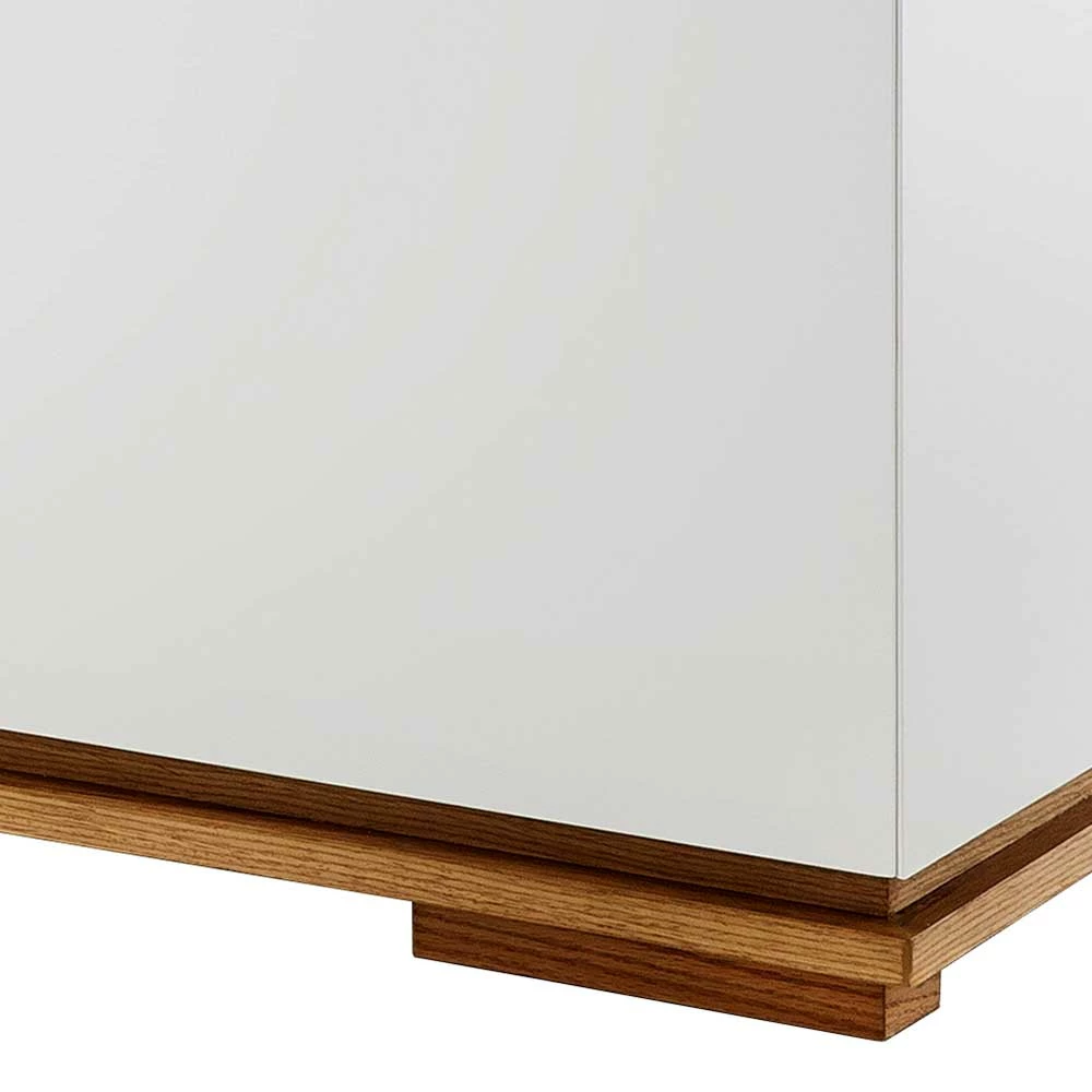 172x81x40 Kommode zweifarbig - Vangels 172x81x40 Kommode Zweifarbig - Vangels -Landuva Shop 172x81x40 kommode zweifarbig in weiss eiche mit massivholz vangels 02