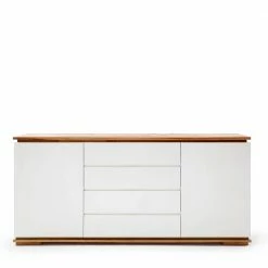 172x81x40 Kommode Zweifarbig - Vangels 7 172x81x40 Kommode Zweifarbig - Vangels -Landuva Shop 172x81x40 kommode zweifarbig in weiss eiche mit massivholz vangels 05