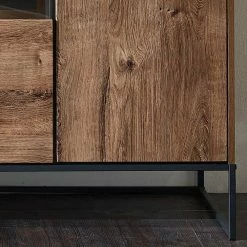 175x91x48 Anrichte Im Factory Design - Xindus -Landuva Shop 175x91x48 anrichte im factory design in holz optik grau metall xindus 05