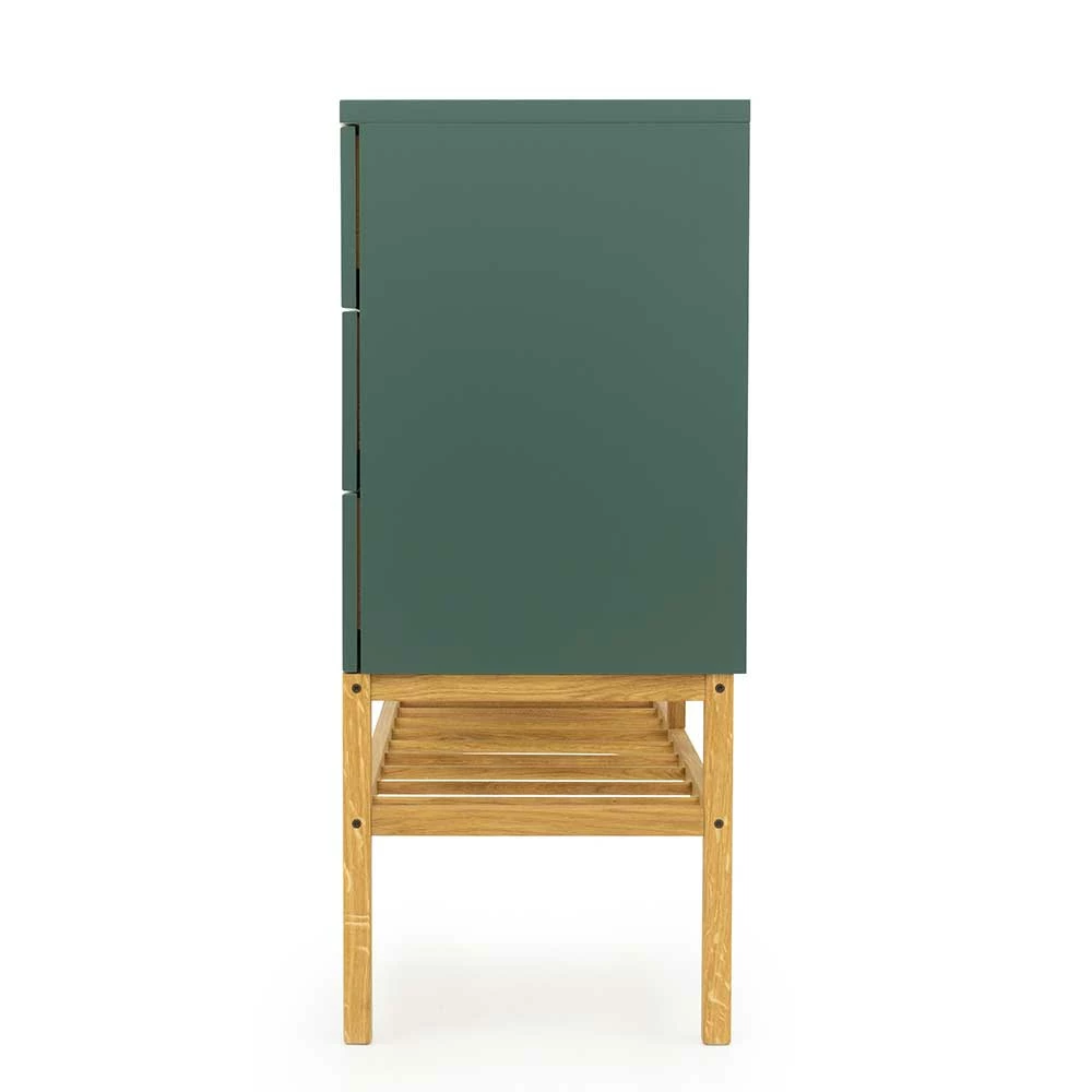 176x100x43 Sideboard in Dunkelgrün & Eiche - Icoleran 176x100x43 Sideboard In Dunkelgrün & Eiche - Icoleran -Landuva Shop 176x100x43 sideboard in dunkelgruen eiche mit viel stauraum icoleran 05