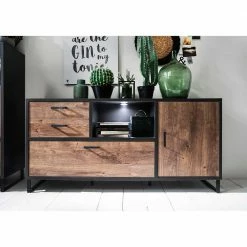 177x86x45 Design Sideboard In Eiche Dunkel Dekor - Emjedov 3 177x86x45 Design Sideboard In Eiche Dunkel Dekor - Emjedov -Landuva Shop 177x86x45 design sideboard in eiche dunkel dekor dunkelgrau emjedov 01