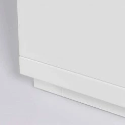 180x75x36 Modernes Sideboard In Weiß & Eiche - Vintilias -Landuva Shop 180x75x36 modernes sideboard in weiss eiche mit drei tueren faechern vintilias 04