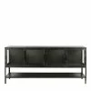 180x80x40 Sideboard Aus Metall & Glas - Brayden 1 180x80x40 Sideboard Aus Metall & Glas - Brayden -Landuva Shop 180x80x40 sideboard aus metall glas mit 4 tueren ablageboden brayden f
