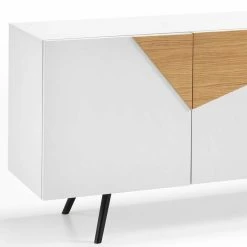 180x80x50 Design Sideboard 3-türig - Extena 6 180x80x50 Design Sideboard 3-türig - Extena -Landuva Shop 180x80x50 design sideboard 3 tuerig in weiss eichefarben extena 04