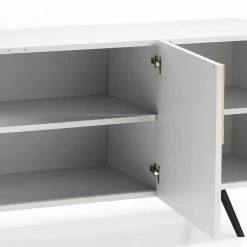 180x80x50 Design Sideboard 3-türig - Extena 7 180x80x50 Design Sideboard 3-türig - Extena -Landuva Shop 180x80x50 design sideboard 3 tuerig in weiss eichefarben extena 05