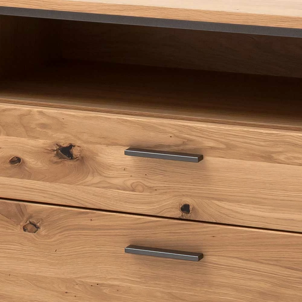 180x81x44 Sideboard in Asteiche Bianco - Vedreda 180x81x44 Sideboard In Asteiche Bianco - Vedreda -Landuva Shop 180x81x44 sideboard in asteiche bianco teilmassiv mit sockelgestell vedreda 05