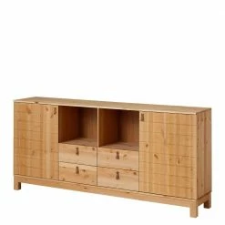 180x84x35 Kiefernholz Sideboard Im Skandi Design - Inzerena
