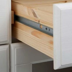 180x84x84 Moderne Anrichte In Weiß & Honig - Brasivon -Landuva Shop 180x84x84 moderne anrichte in weiss honig mit glas einsaetzen brasivon 03