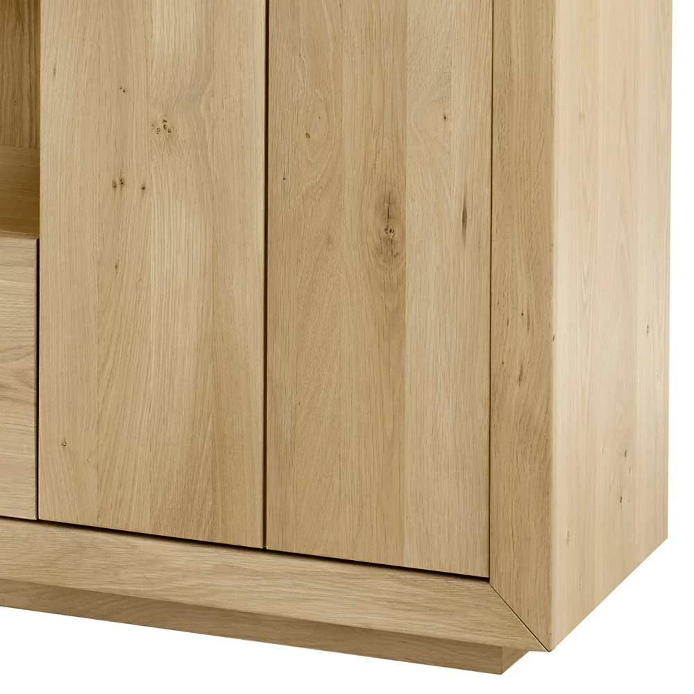 180x85x42 Sideboard in Wildeiche Bianco - Vegrilo 180x85x42 Sideboard In Wildeiche Bianco - Vegrilo -Landuva Shop 180x85x42 sideboard in wildeiche bianco furniert mit griffen aus metall vegrilo 02