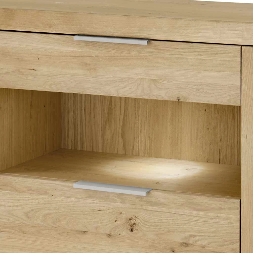 180x85x42 Sideboard in Wildeiche Bianco - Vegrilo 180x85x42 Sideboard In Wildeiche Bianco - Vegrilo -Landuva Shop 180x85x42 sideboard in wildeiche bianco furniert mit griffen aus metall vegrilo 03