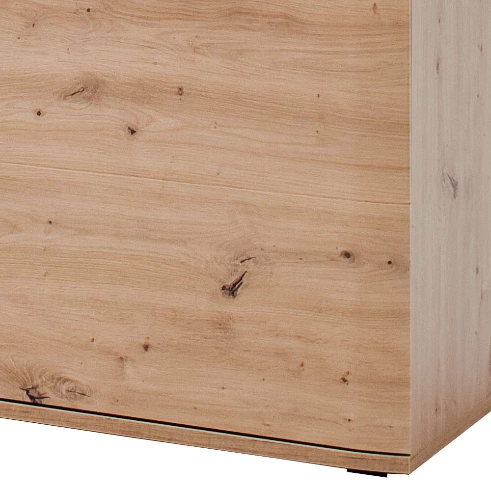 180x85x43 MDF Sideboard mit Sockelgestell - Vecenda 180x85x43 MDF Sideboard Mit Sockelgestell - Vecenda -Landuva Shop 180x85x43 mdf sideboard mit sockelgestell in eichefarben grau vecenda 05