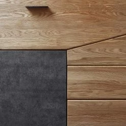 180x85x45 Design Sideboard Auf Sockel - Wokenva -Landuva Shop 180x85x45 design sideboard auf sockel in wildeiche anthrazit wokenva 03