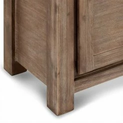 180x85x45 Sideboard Teilmassiv Akazie - Nurelia -Landuva Shop 180x85x45 sideboard teilmassiv akazie mit metallgriffen nurelia 03