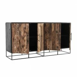 180x90x45 4-türiges Sideboard Aus Recyclingholz - Enzilon 5 180x90x45 4-türiges Sideboard Aus Recyclingholz - Enzilon -Landuva Shop 180x90x45 4 tueriges sideboard aus recyclingholz eisen enzilon 03