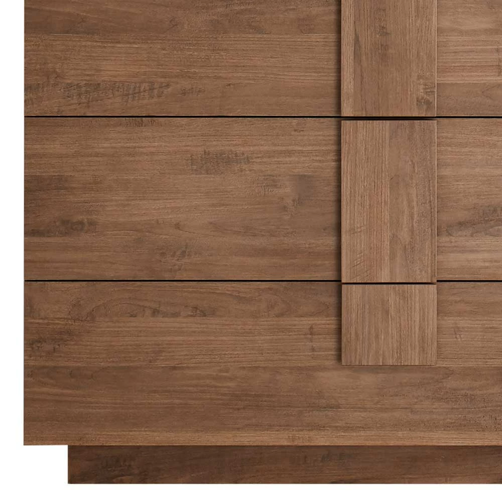 181x90x44 Sideboard mit sechs Schubladen & Tür - Basento 181x90x44 Sideboard Mit Sechs Schubladen & Tür - Basento -Landuva Shop 181x90x44 sideboard mit sechs schubladen tuer in holzoptik basento 04