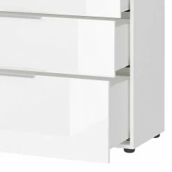 184x101x42 Cm Design Sideboard Mit Glas Beschichtung - Daven -Landuva Shop 184x101x42 cm design sideboard mit glas beschichtung in weiss daven 04