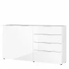 184x101x42 Cm Design Sideboard Mit Glas Beschichtung - Daven