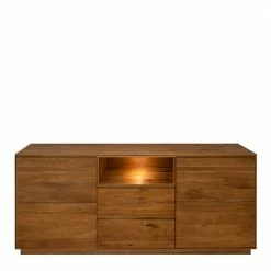 185x84x40 Sideboard Aus Zerreiche Massivholz - Palium -Landuva Shop 185x84x40 sideboard aus zerreiche massivholz mit griffmulden palium 02