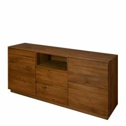 185x84x40 Sideboard Aus Zerreiche Massivholz - Palium