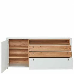 192x90x47 Design Sideboard Anrichte Zweifarbig - Connassa -Landuva Shop 192x90x47 design sideboard anrichte zweifarbig in weiss wildbuche dekor connassa 02