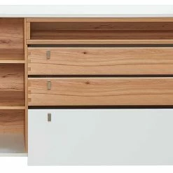 192x90x47 Design Sideboard Anrichte Zweifarbig - Connassa -Landuva Shop 192x90x47 design sideboard anrichte zweifarbig in weiss wildbuche dekor connassa 04