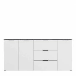 192x98x40 Große Anrichte In Weiß & Marmor - Mydenza 5 192x98x40 Große Anrichte In Weiß & Marmor - Mydenza -Landuva Shop 192x98x40 grosse anrichte in weiss marmor mit 3 tueren 3 schubladen mydenza 03