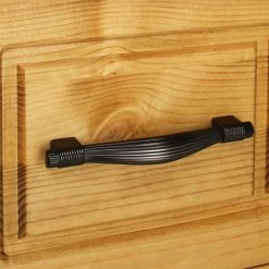 194x89x37 Holz Sideboard Aus Kiefer Natur - Vanpos -Landuva Shop 194x89x37 holz sideboard aus kiefer natur 4 tuerig 4 schubladen vanpos 05