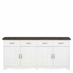 194x91x37 Holzanrichte In Weiß & Grau - Ayrinu 4 194x91x37 Holzanrichte In Weiß & Grau - Ayrinu -Landuva Shop 194x91x37 holzanrichte in weiss grau aus massivholz mit metallgriffen ayrinu 02