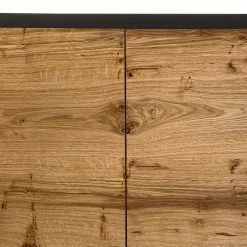 2-türige Kommode Mit Eiche Furnier Front - Yestinas -Landuva Shop 2 tuerige kommode mit eiche furnier front metallfuessen yestinas 03