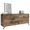 206x85x50 Cm Sideboard Mit Metall-Füßen - Shinoria -Landuva Shop 206x85x50 cm sideboard mit metall fuessen 3 tueren 3 schubladen shinoria f