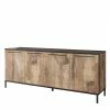 207x86x50 4-türiges Sideboard In Holz Verwittert - Andicu