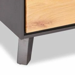 210x85x47 Kombi-Kommode Zweifarbig - Hopiz -Landuva Shop 210x85x47 kombi kommode zweifarbig in eiche bianco grau hopiz 04