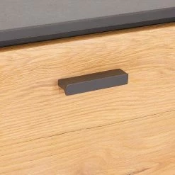 210x85x47 Kombi-Kommode Zweifarbig - Hopiz -Landuva Shop 210x85x47 kombi kommode zweifarbig in eiche bianco grau hopiz 05