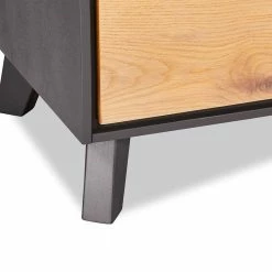 210x85x47 Sideboard In Eiche Bianco & Grau - Hopiz -Landuva Shop 210x85x47 sideboard in eiche bianco grau mit viel stauraum hopiz 04