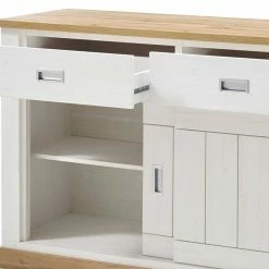 215x95x50 Landhaus Anrichte Mit Schiebetüren - Helkaska -Landuva Shop 215x95x50 landhaus anrichte mit schiebetueren drei schubladen helkaska 04