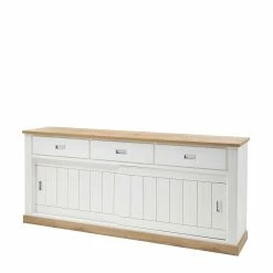 215x95x50 Landhaus Anrichte Mit Schiebetüren - Helkaska