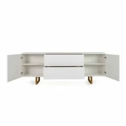 216x78x43 Skandi Sideboard Mit Bügelgestell Aus Holz - Toinun 5 216x78x43 Skandi Sideboard Mit Bügelgestell Aus Holz - Toinun -Landuva Shop 216x78x43 skandi sideboard mit buegelgestell aus holz in weiss eiche toinun 03