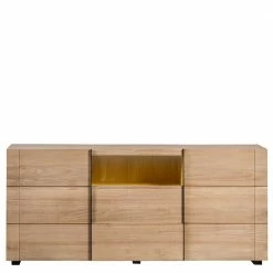 223x90x48 Großes Sideboard Aus Teak - Nekella -Landuva Shop 223x90x48 grosses sideboard aus teak mit led beleuchtung nekella 02