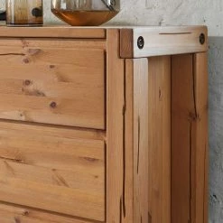 3 Schubladen Kommode Aus Kiefer In Honig - Mimdos 4 3 Schubladen Kommode Aus Kiefer In Honig - Mimdos -Landuva Shop 3 schubladen kommode aus kiefer in honig gebeizt geoelt mimdos 03