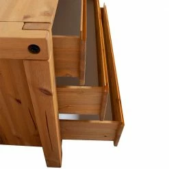 3 Schubladen Kommode Aus Kiefer In Honig - Mimdos 6 3 Schubladen Kommode Aus Kiefer In Honig - Mimdos -Landuva Shop 3 schubladen kommode aus kiefer in honig gebeizt geoelt mimdos 05