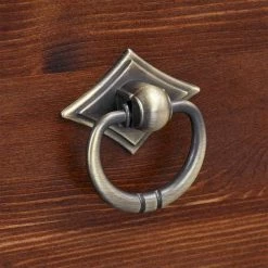 3-türige Holzkommode Mit 3 Schubladen - Luvin -Landuva Shop 3 tuerige holzkommode mit 3 schubladen aus kiefer in dunkelbraun luvin 05