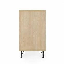 3-türiges Sideboard Mit 4 Schubladen Chicron In Schwarz -Landuva Shop 3 tueriges sideboard mit 4 schubladen in schwarz eichefarben chicron 02