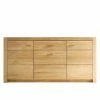 3-türiges Sideboard Landuva Mit Schublade -Landuva Shop 3 tueriges sideboard schublade asteiche geoelt 163cm breit landuva f