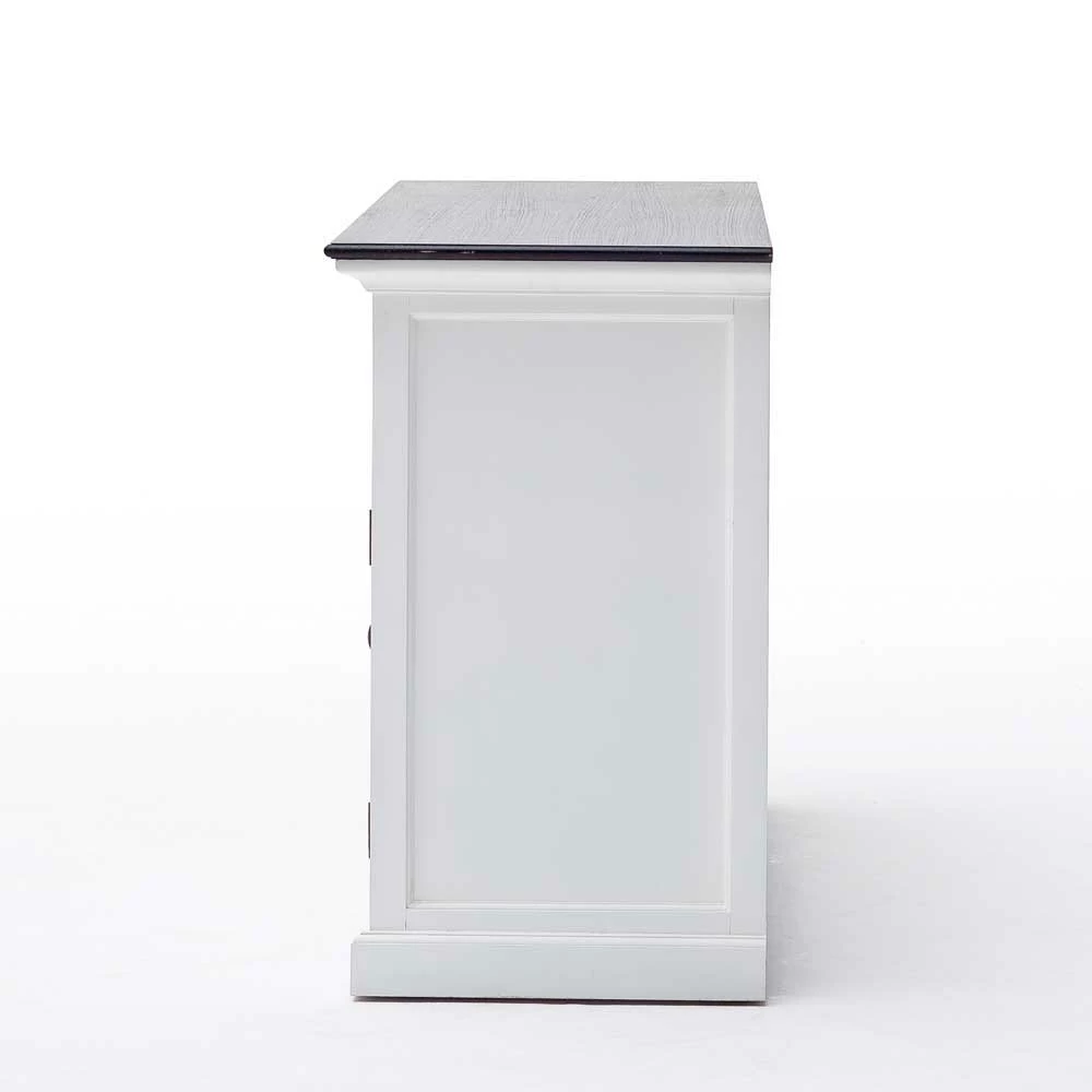 4-türiges Sideboard aus Mahagoni Provona in Weiß 4-türiges Sideboard Aus Mahagoni Provona In Weiß -Landuva Shop 4 tueriges sideboard aus mahagoni in weiss schwarz provona 04