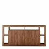 4-türiges Sideboard Mit 6 Offenen Fächern - Cosmonata 2 4-türiges Sideboard Mit 6 Offenen Fächern - Cosmonata -Landuva Shop 4 tueriges sideboard mit 6 offenen faechern in holzoptik braun cosmonata f