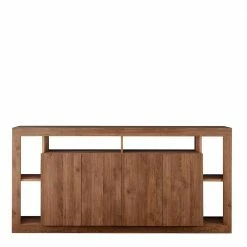 4-türiges Sideboard Mit 6 Offenen Fächern - Cosmonata