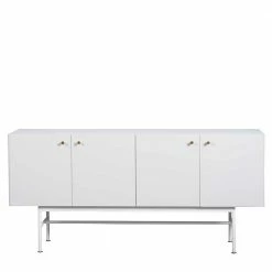 4-türiges Sideboard Mit Bodenfreiheit - Avidlo 5 4-türiges Sideboard Mit Bodenfreiheit - Avidlo -Landuva Shop 4 tueriges sideboard mit bodenfreiheit in weiss aus mdf stahl avidlo 03