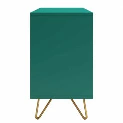 6 Schubladen Kommode In Grün & Gold - Ricriava 4 6 Schubladen Kommode In Grün & Gold - Ricriava -Landuva Shop 6 schubladen kommode in gruen gold metallbeine hair pin ricriava 02